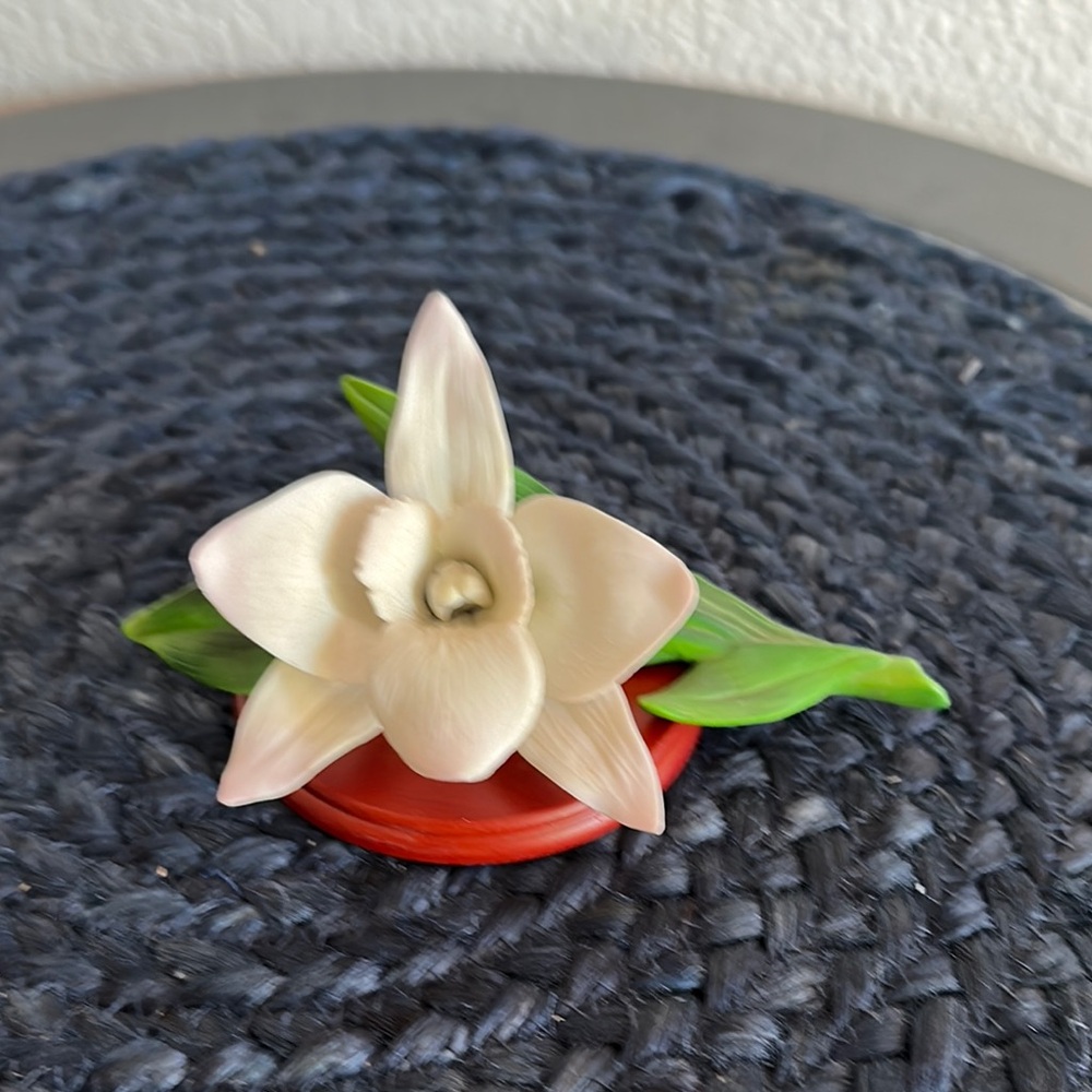 Elegant Porcelain Orchid Flower